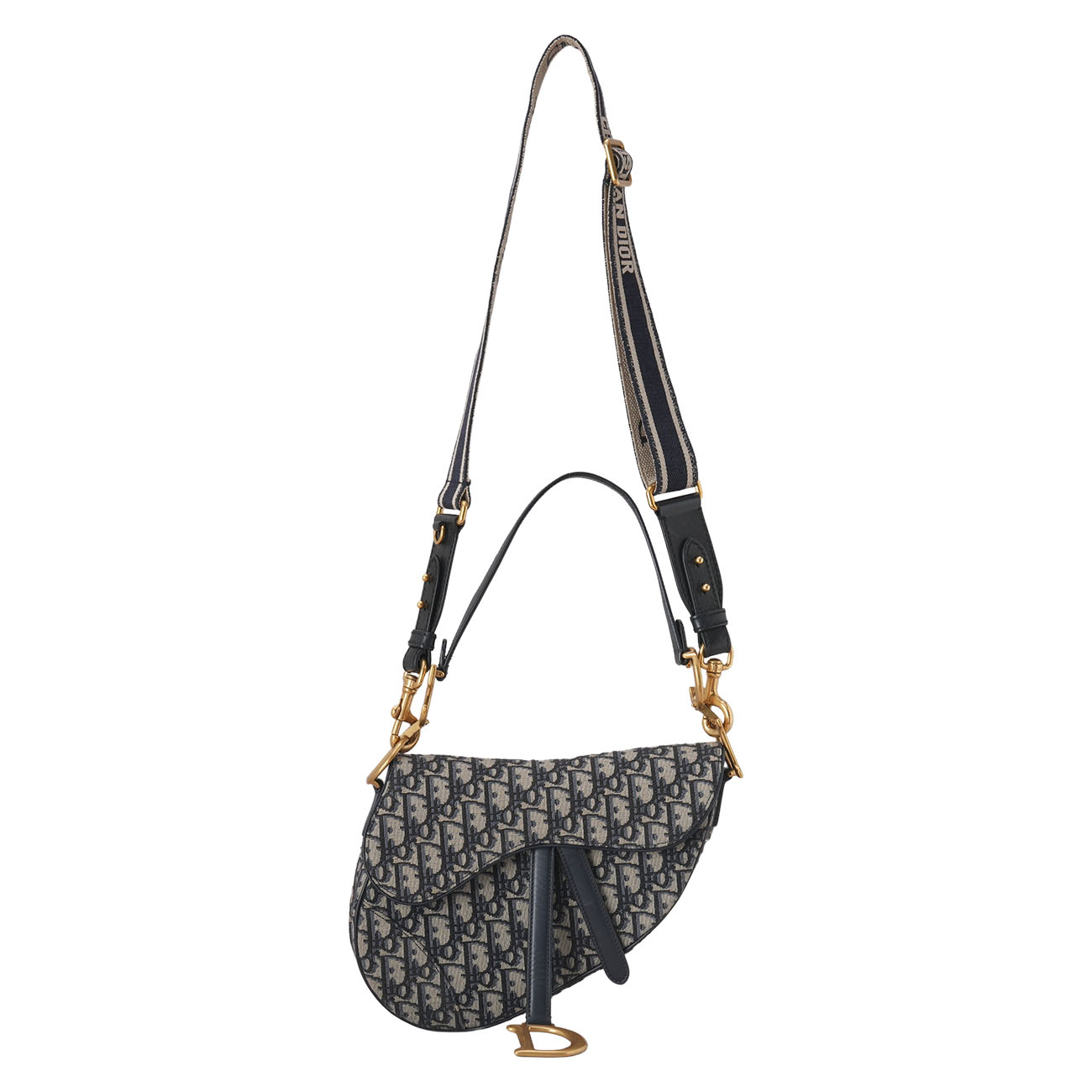 CHRISTIAN DIOR(USED)크리스찬디올 새들백 미듐 & 스트랩